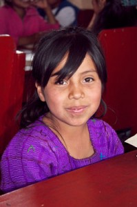 Girl at La Pedrera School